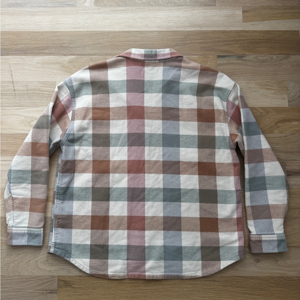 Outerknown Multicolor Plaid Button Down Shirt - image 2